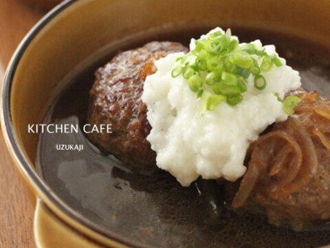 山芋のせ和風煮込みハンバーグ